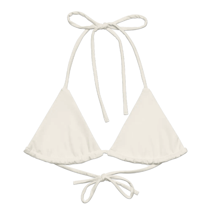 Cream String Bikini Top product image (1)