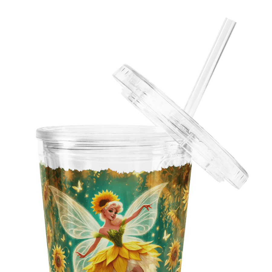 Sunflower Fairy Double Wall Tumbler product image (5)