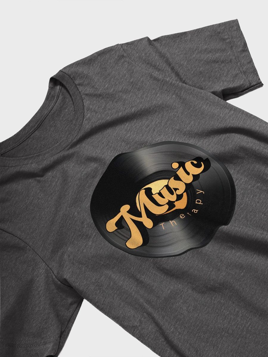 Retro Record T-Shirt - Grey product image (3)