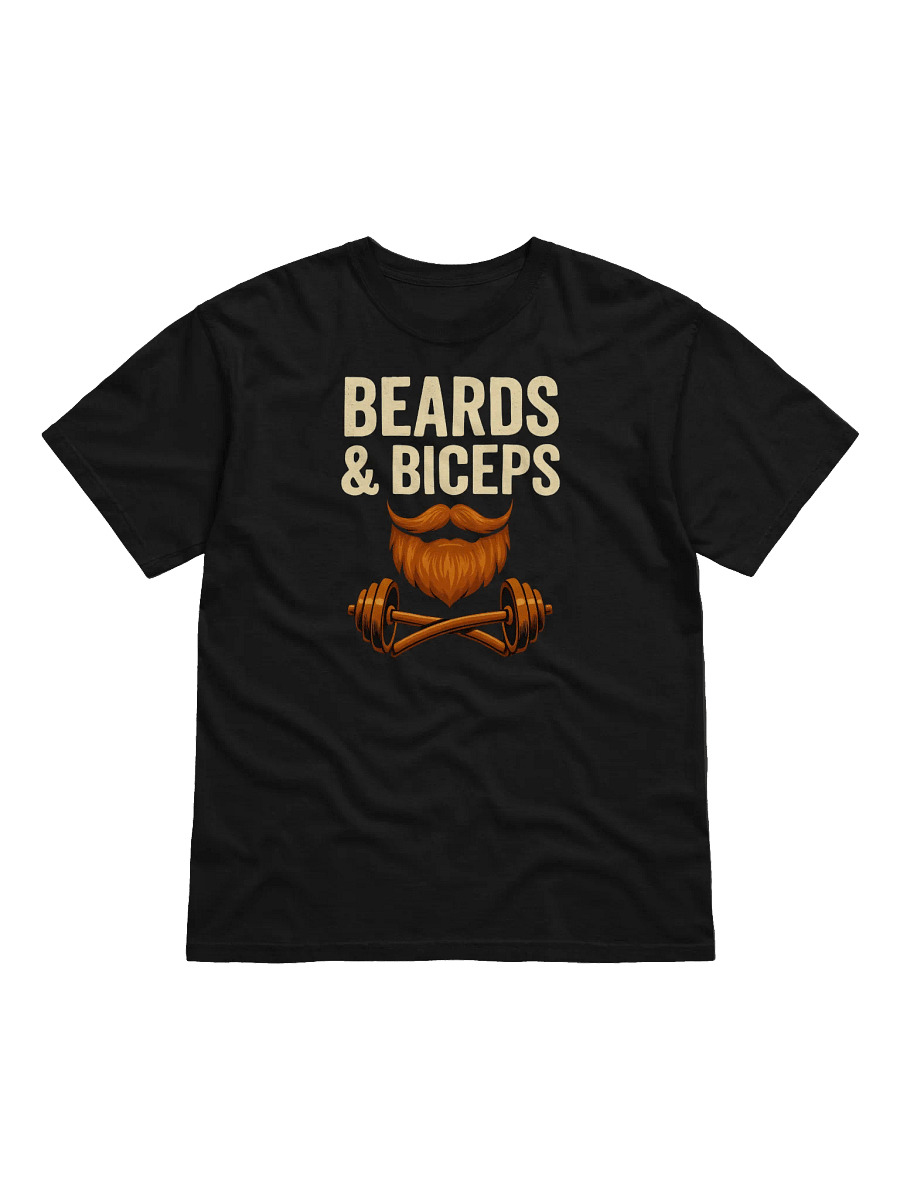 Beards & Biceps Graphic Tee product image (1)