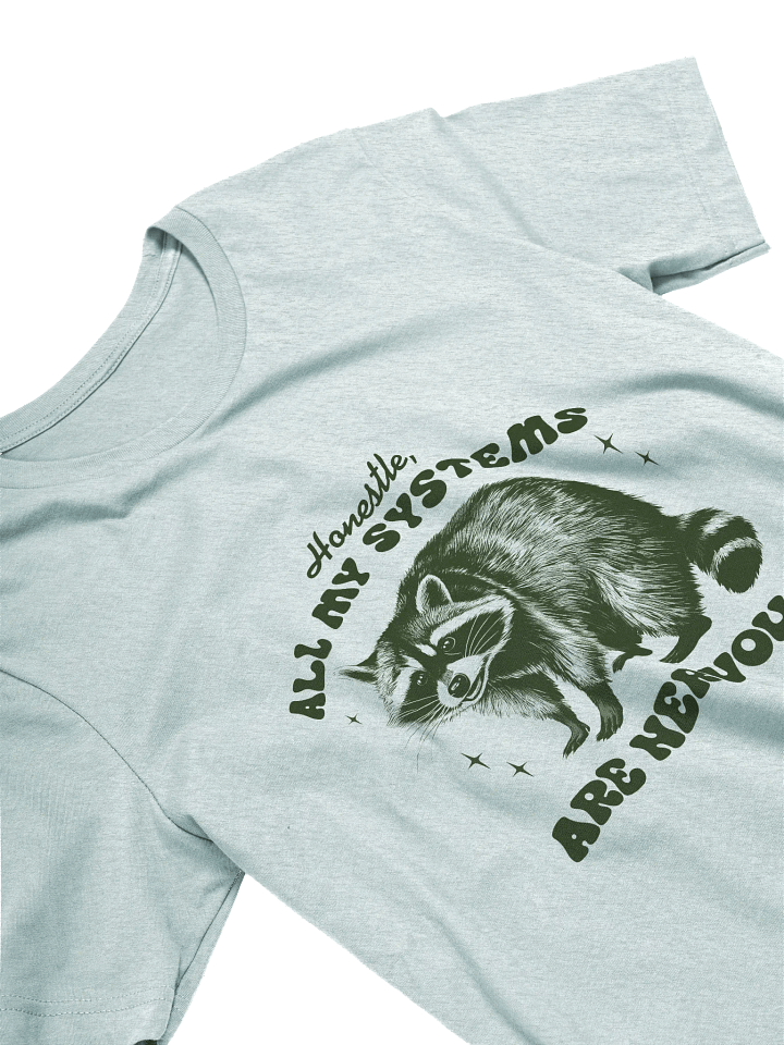Nervous Systems Raccoon T- Shirt product image (2)