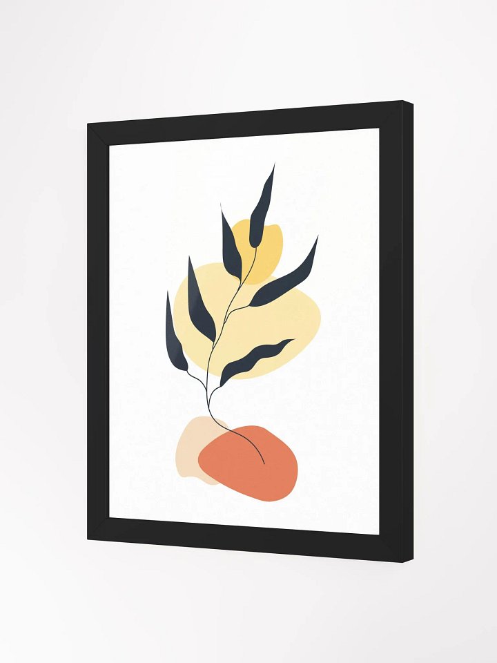 Golden Botanical Elegance Framed Poster product image (30)