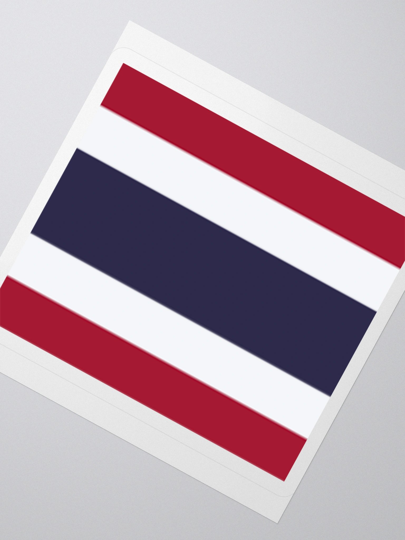 Thailand Flag Sticker - Premium Vinyl Design for National Pride product image (5)