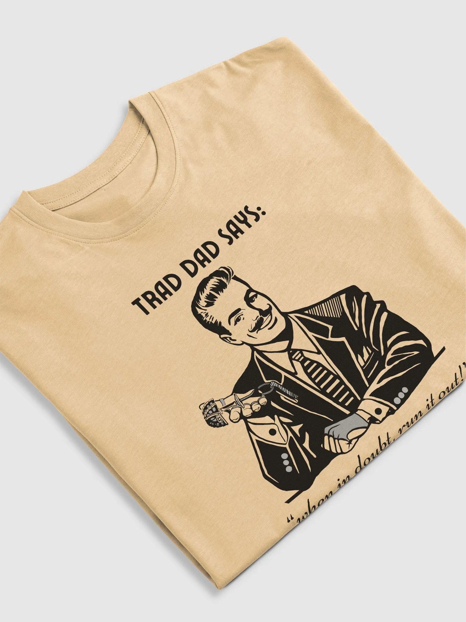 Trad Dad Says: Run It Out - Premium Tee [Mens Sizing] product image (5)