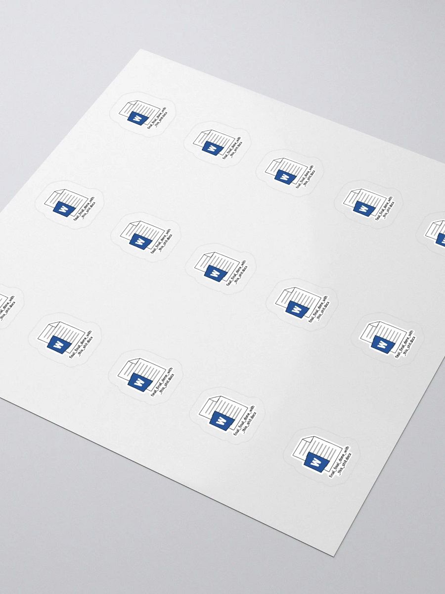 Final Name Sticker (SMALL Sheet) product image (3)