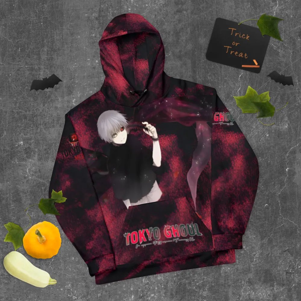 TOKYO GHOUL - KEN KANAKI TIEDYE4ANIME HOODIE product image (9)