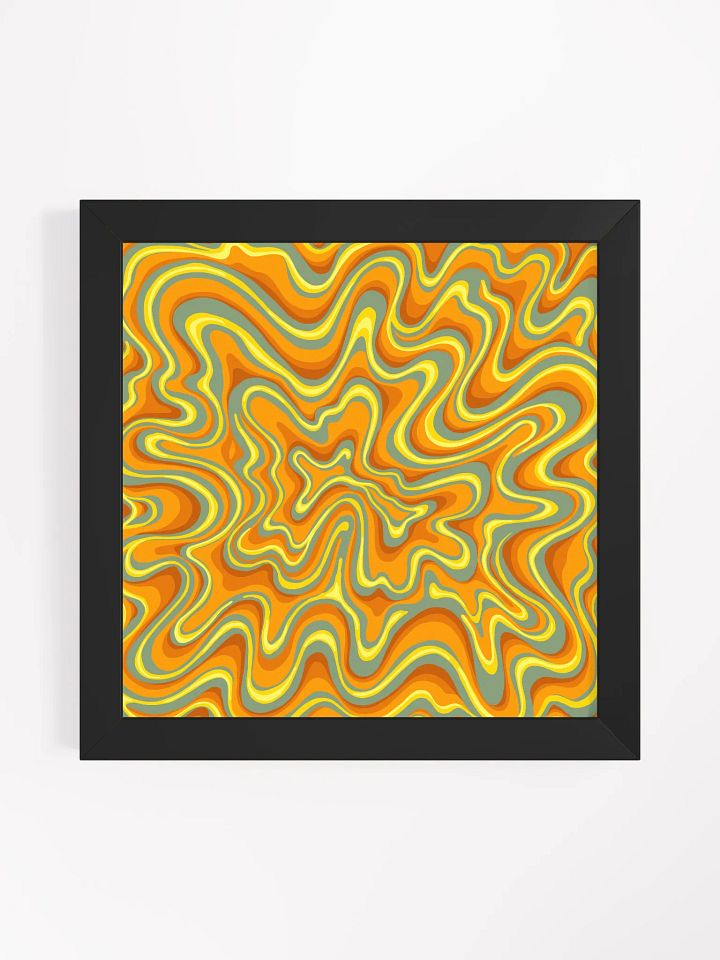 Vibrant Ayous Wood Framed Matte Poster - Stone No. 4 product image (9)