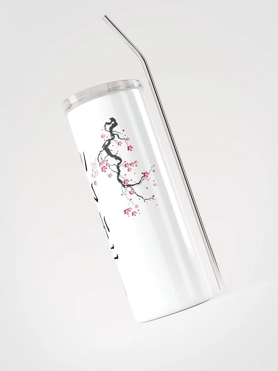 Eco-Friendly Stainless Steel Tumbler with Reusable Straw product image (3)