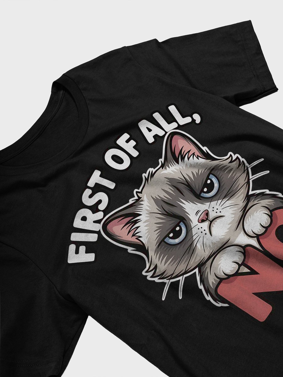 Grumpy Cat 'First of All, No' T-Shirt product image (24)