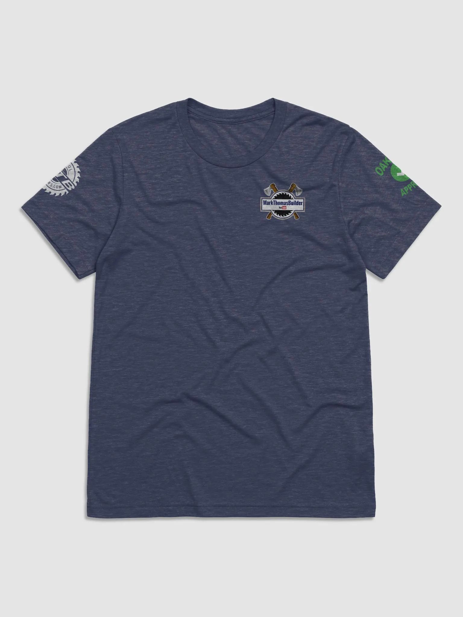 Mark Thomas Builder Logo, front & back. product image (1)