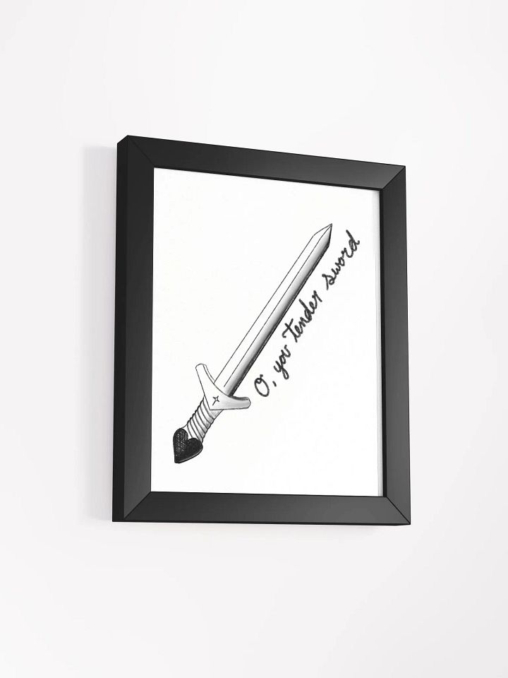Sword Framed Art Print product image (2)