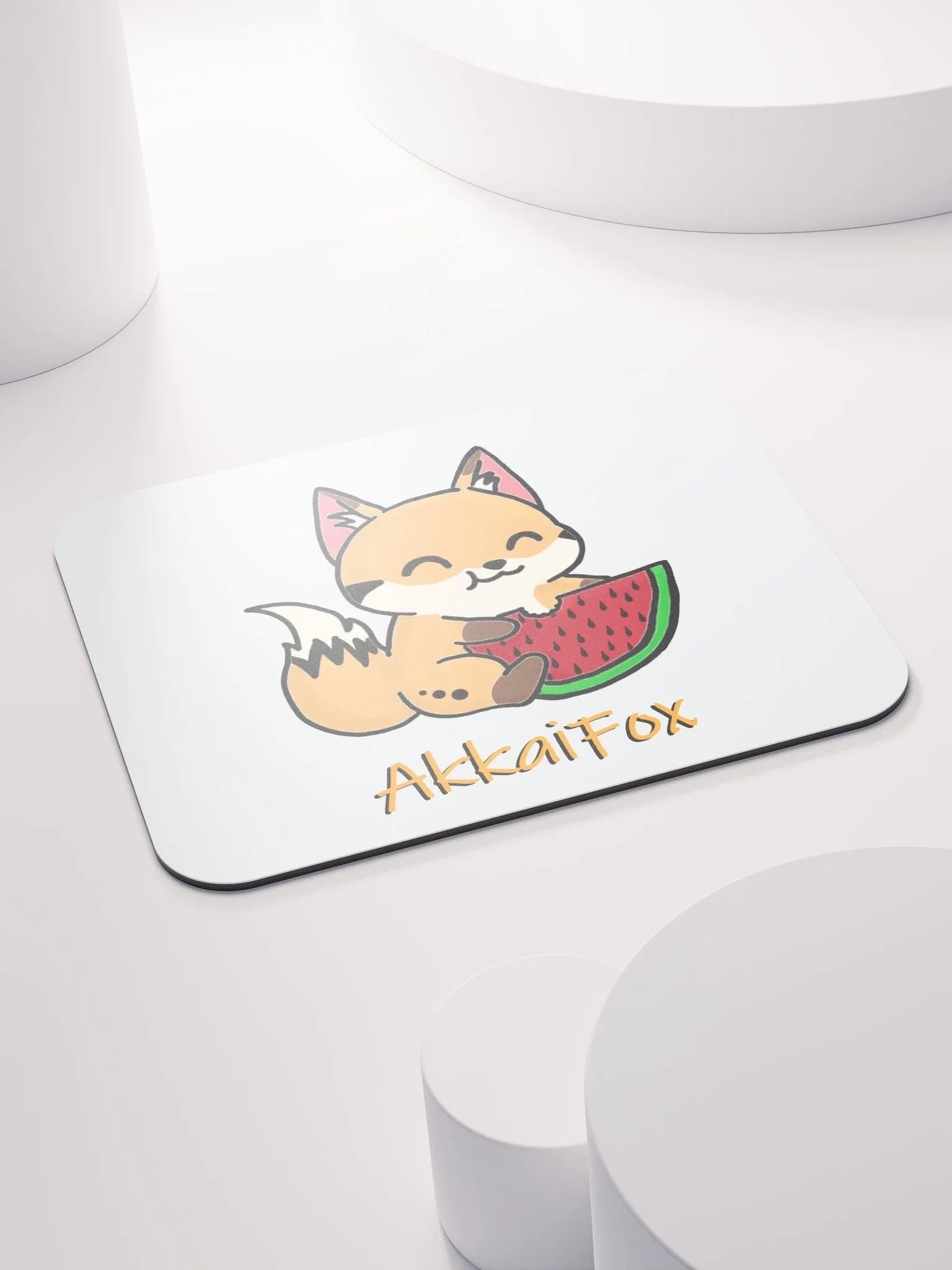 Fox Watermelon Mouse Pad product image (4)