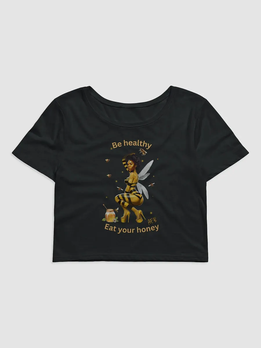 Bee Healthy Crop Tee product image (3)