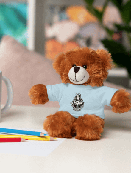 Small Stuffed Animal with Heathen Shirt product image (3)