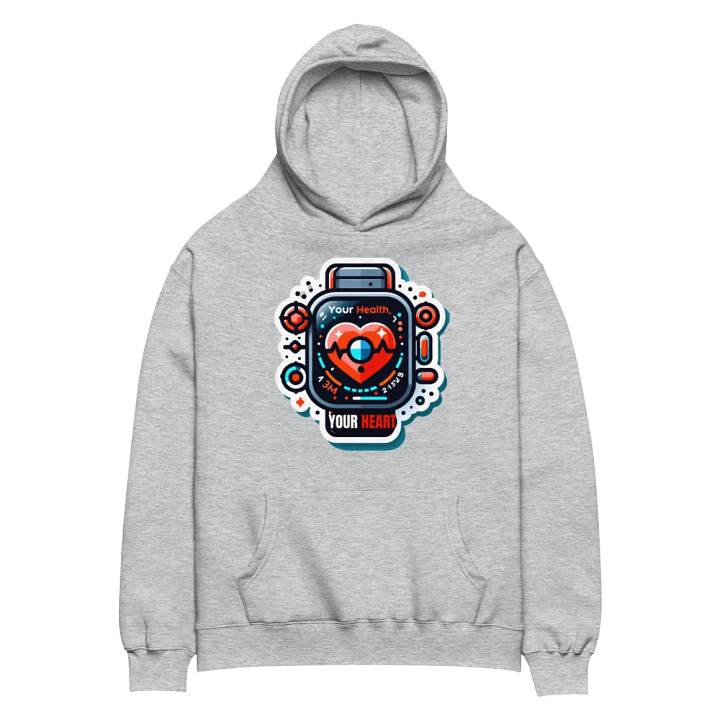 Heartbeat Tracker Unisex Hoodie product image (22)