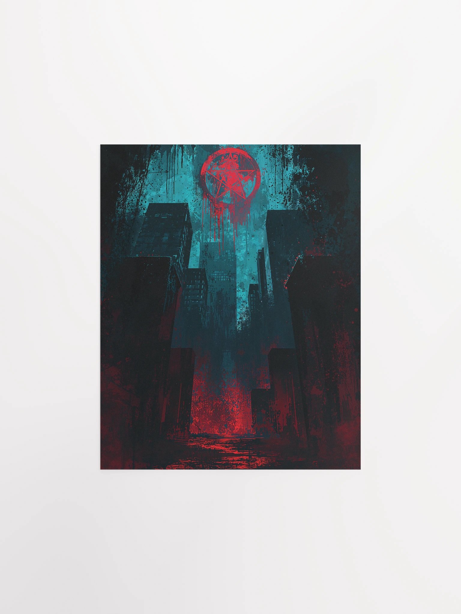 The Crimson Sigil Matte Poster product image (3)