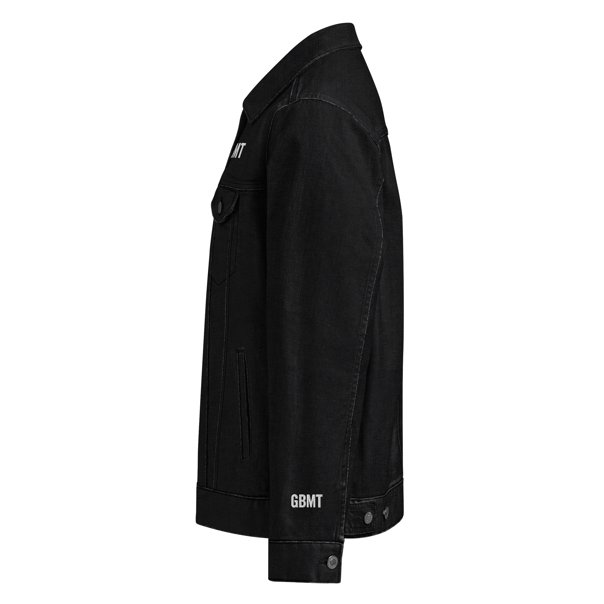 GBMT Signature Black Denim Jacket | From Prison to Purpose Collection product image (3)
