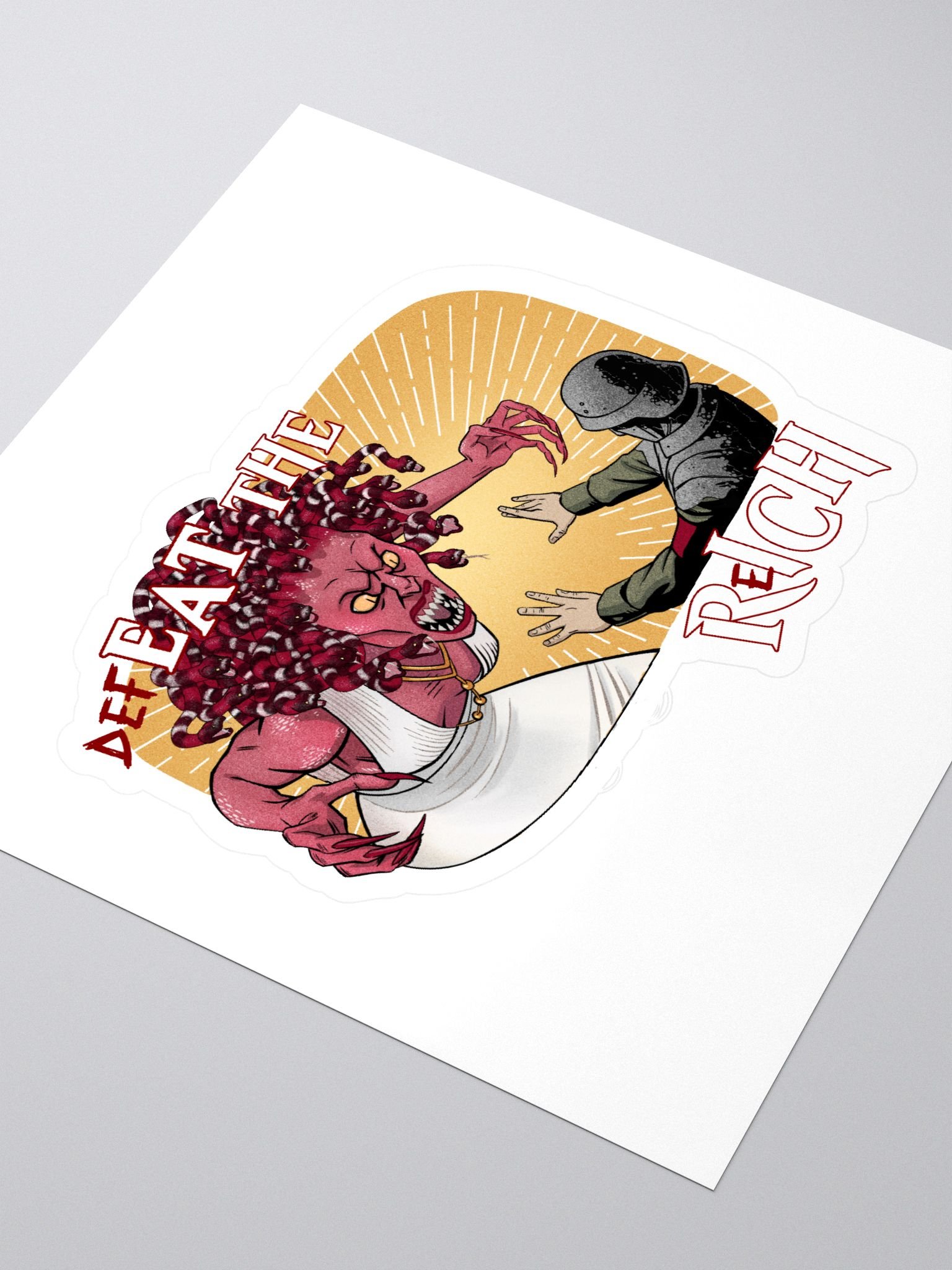 Gorgon - Defeat sticker product image (3)