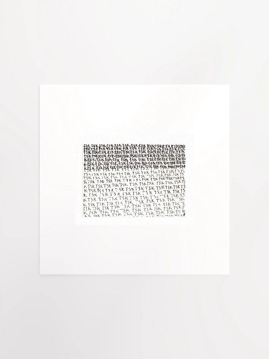 tsk tsk tsk panel card print product image (2)