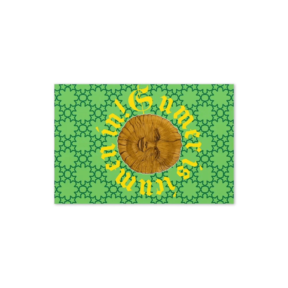 Sumer is icumen in! Greetings card product image (8)