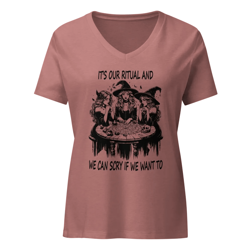 Scry If We Want To V-Neck Tee product image (5)