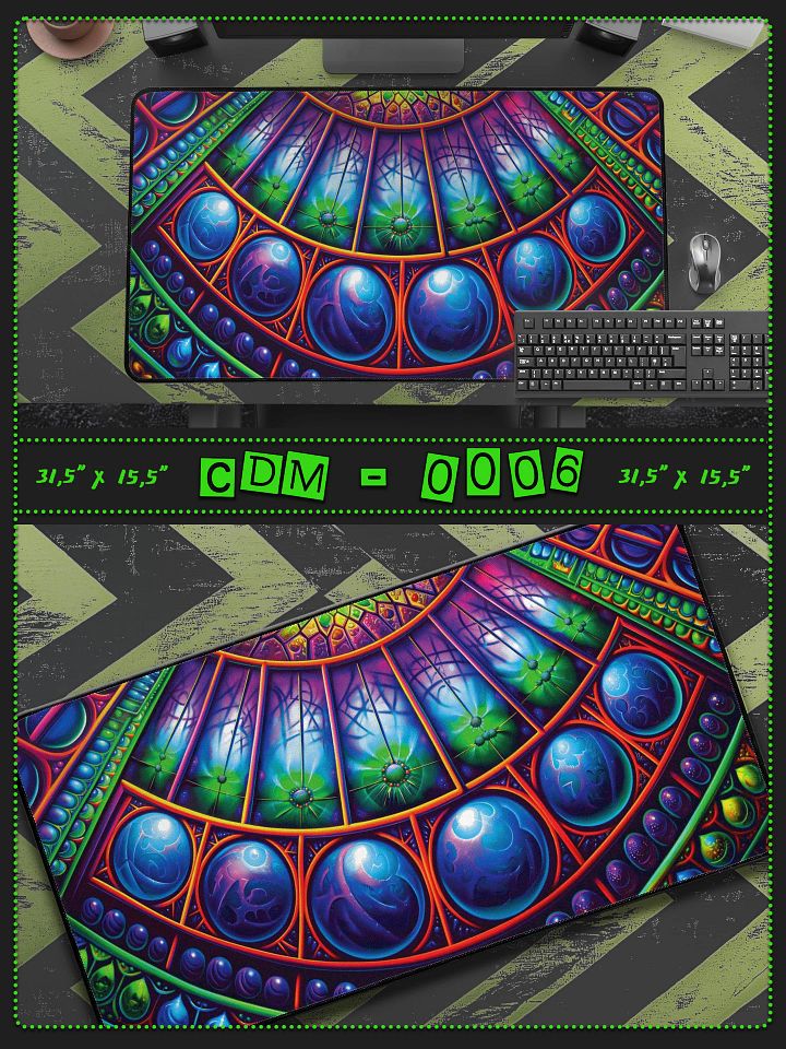 Desk Mat 15.5" x 31.5" - #CDM-0006 product image (1)