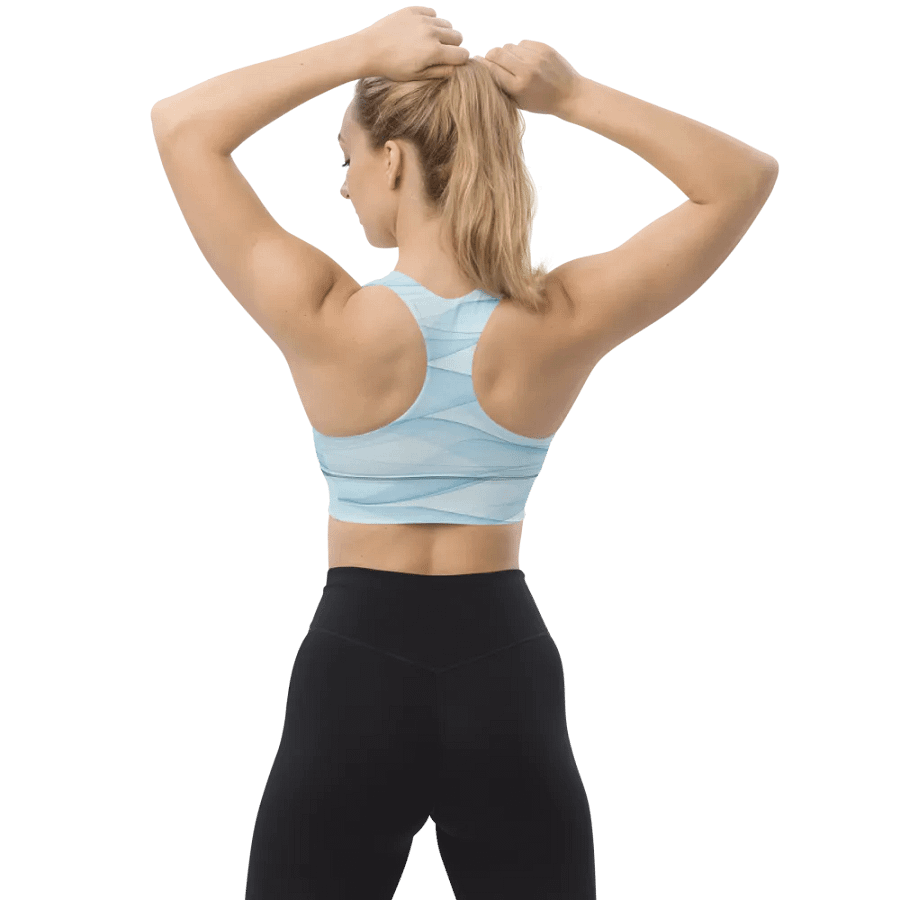 Fluid Motion Longline Sports Bra product image (4)