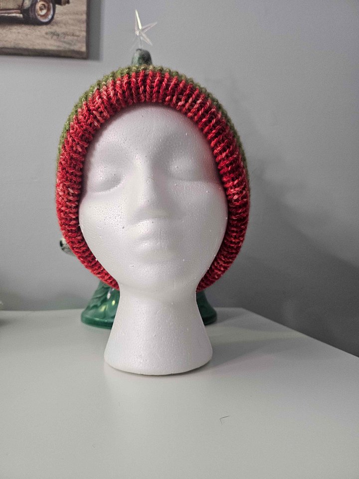 Jingle Bell Stripe Winter Hat product image (1)