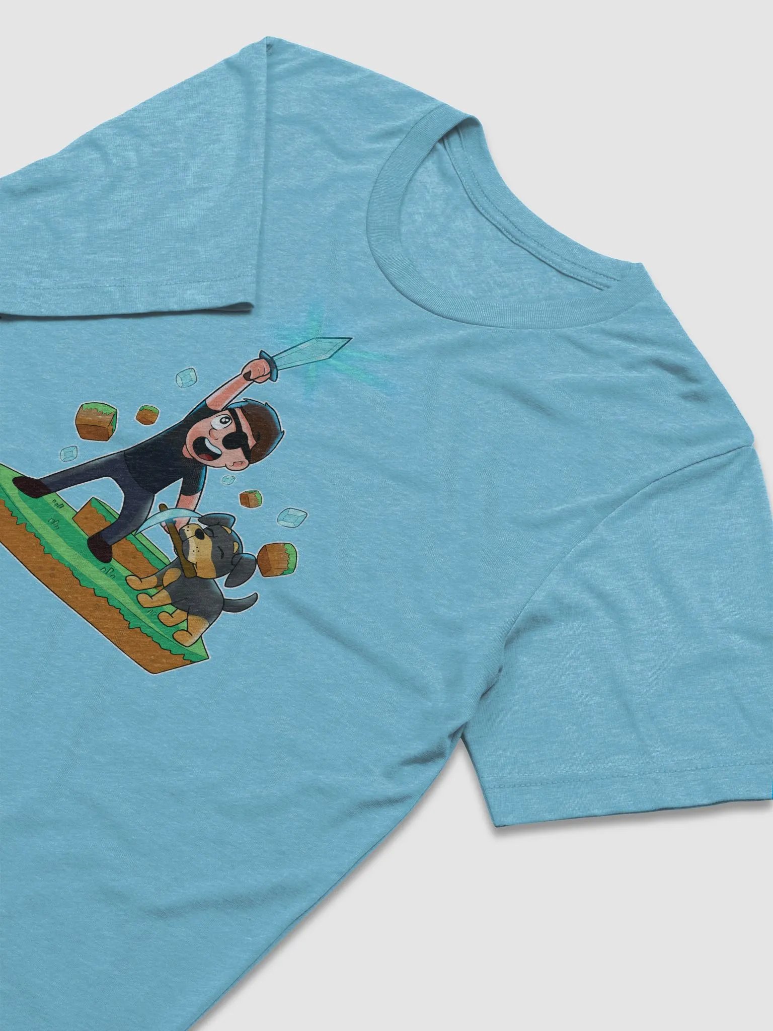 Danker's Digger Doggo Tee: A Cartoon Tale of Mining product image (3)