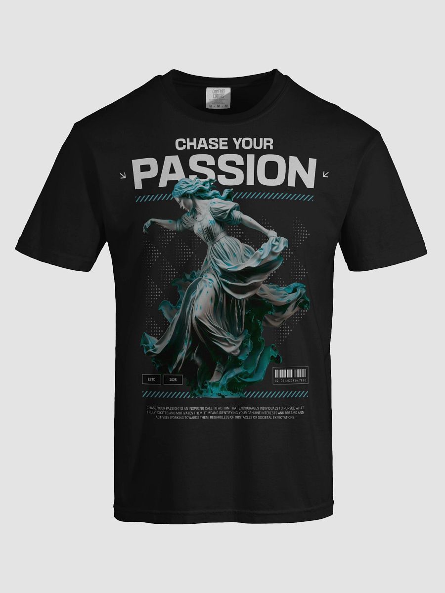 Ethereal Teal Flow T-Shirt product image (51)