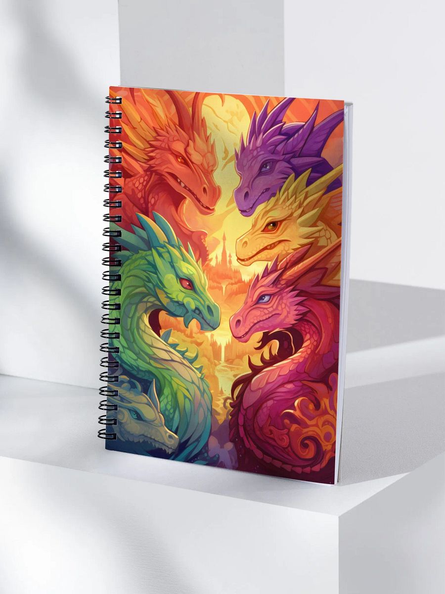 Dragon Universe Spiral Notebook product image (4)