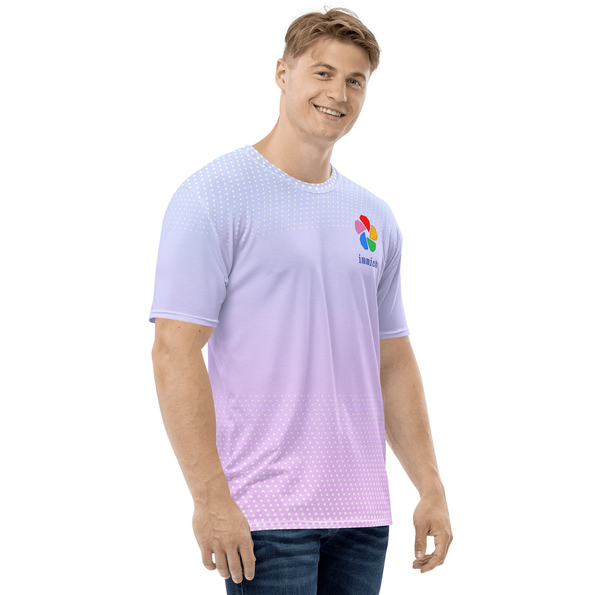 Retro T-Shirt Chest Logo Text product image (3)