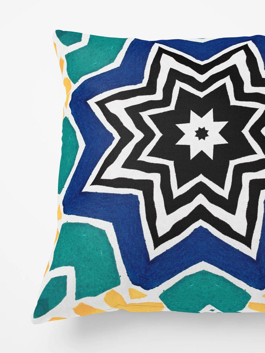 Kaleidoscopic Starburst Pillow product image (4)