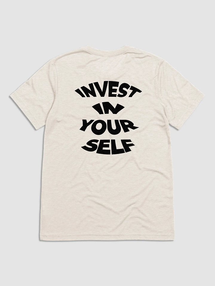 Invest In Yourself Tee (White & Cream) product image (1)