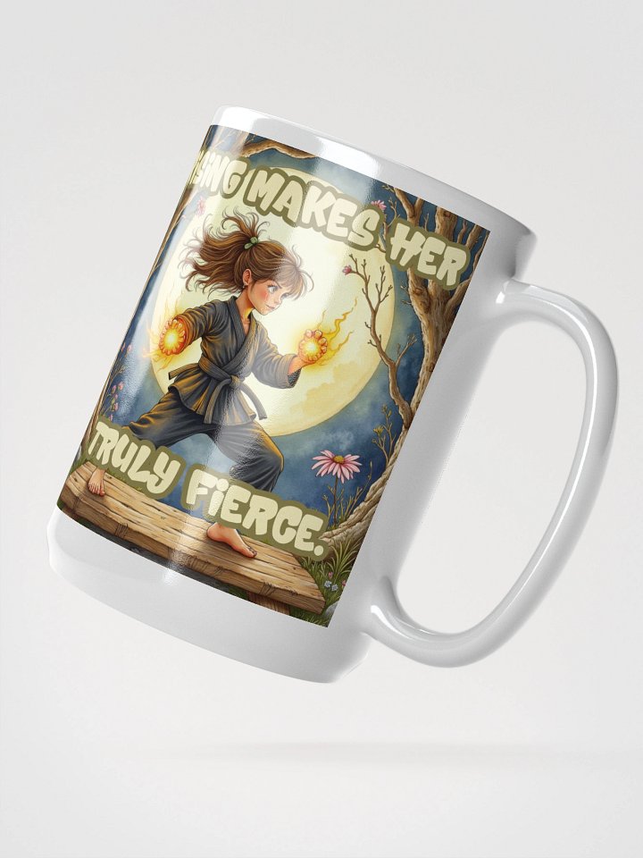 Rising Makes Her Truly Fierce – Empowered Martial Arts Girl Design product image (2)