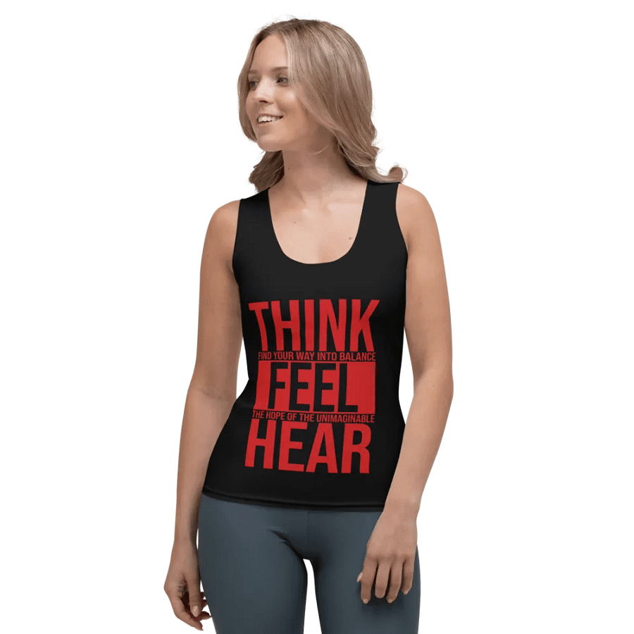Chaos Theory 'Think Feel Hear' Women's Tank Top product image (1)