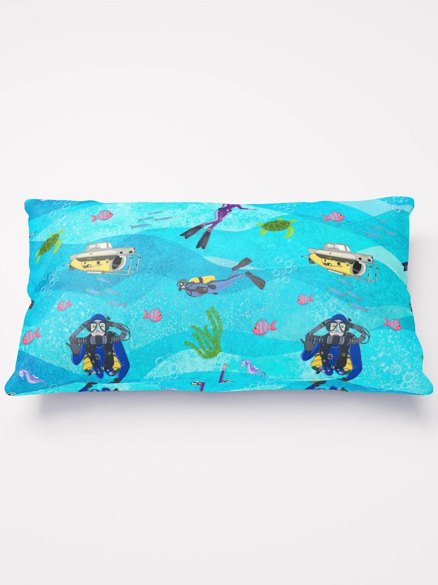 Deep Blue Divers Pillow product image (2)