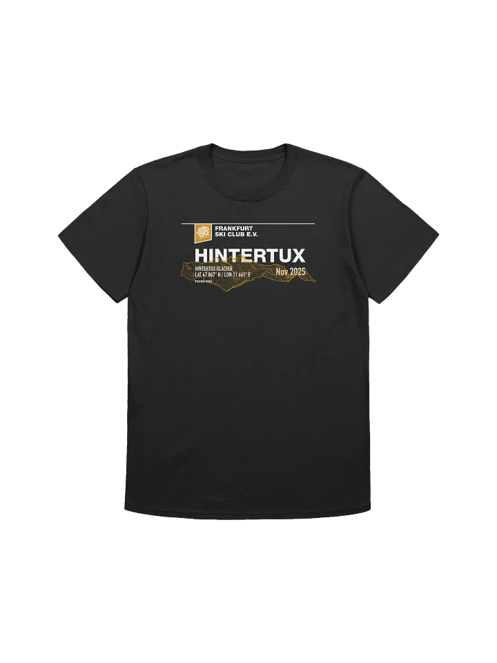 Hintertux Glacier Coordinates Resort (front and back print) product image (1)