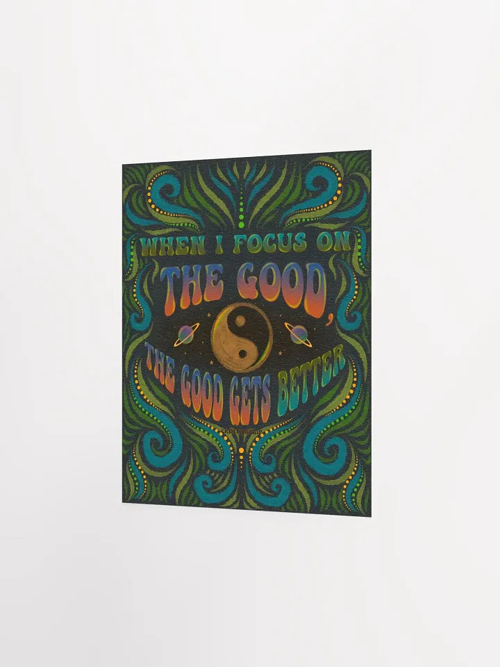 Matte Poster - Focus On The Good product image (3)