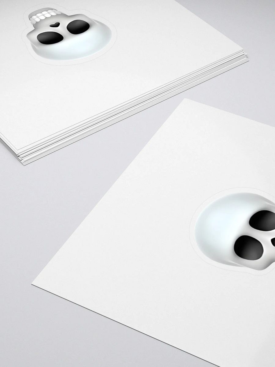 Ethereal Skull Kiss Cut Stickers product image (11)