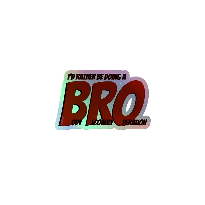 BRO Holo-Sticker product image (1)