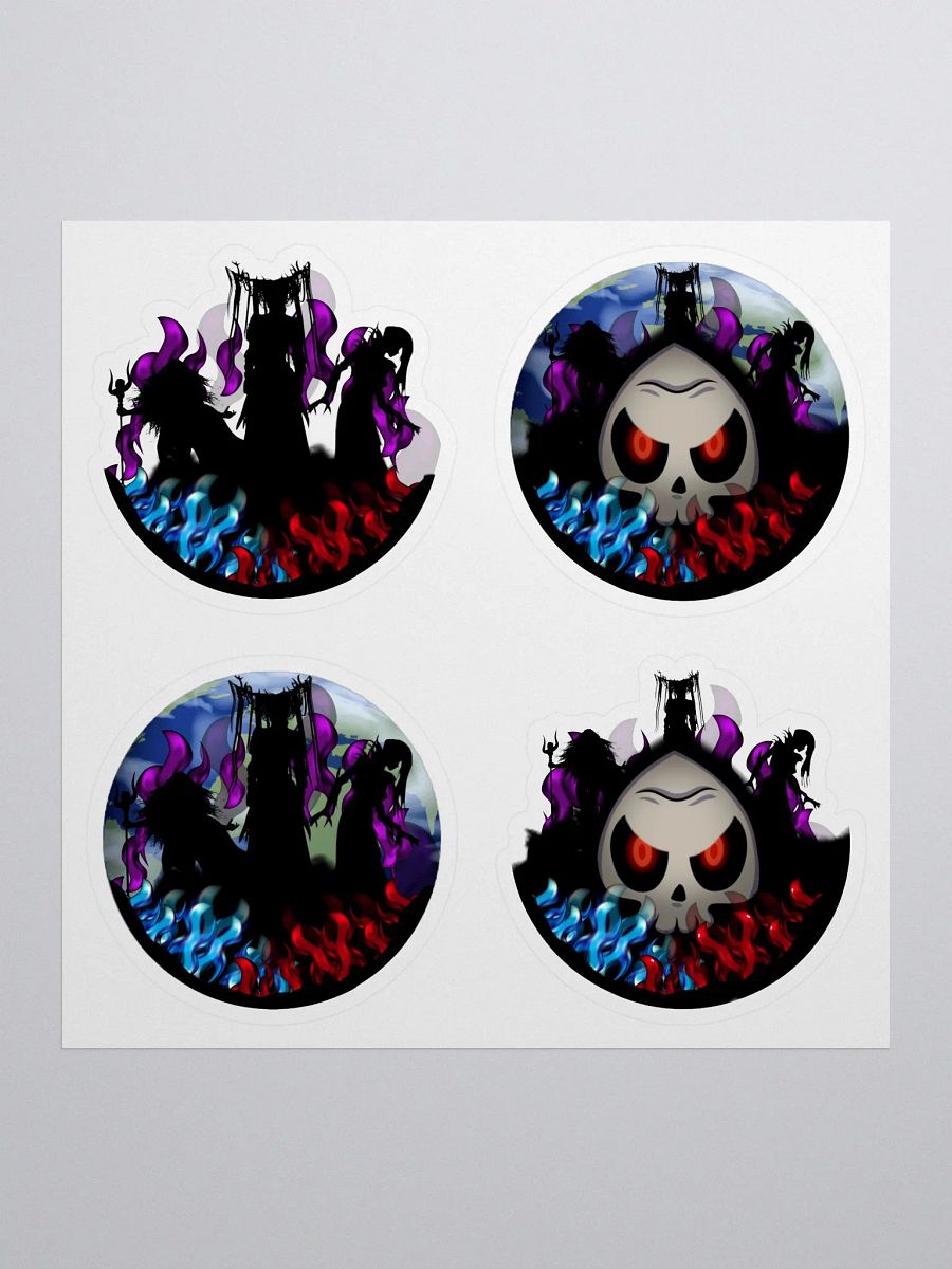 4-Pack Large Dawn of Death & First Sisters Stickers product image (1)