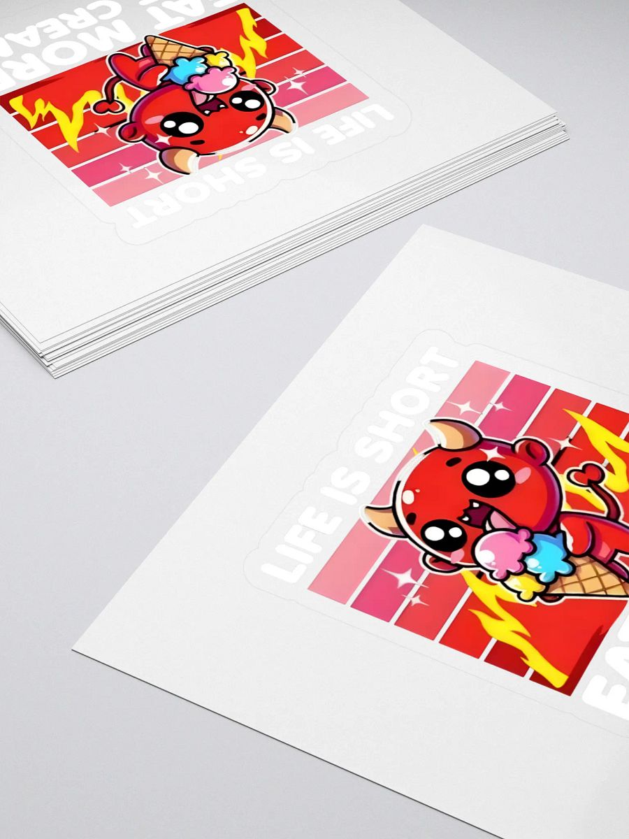Devilish Ice Cream Delight Stickers product image (3)