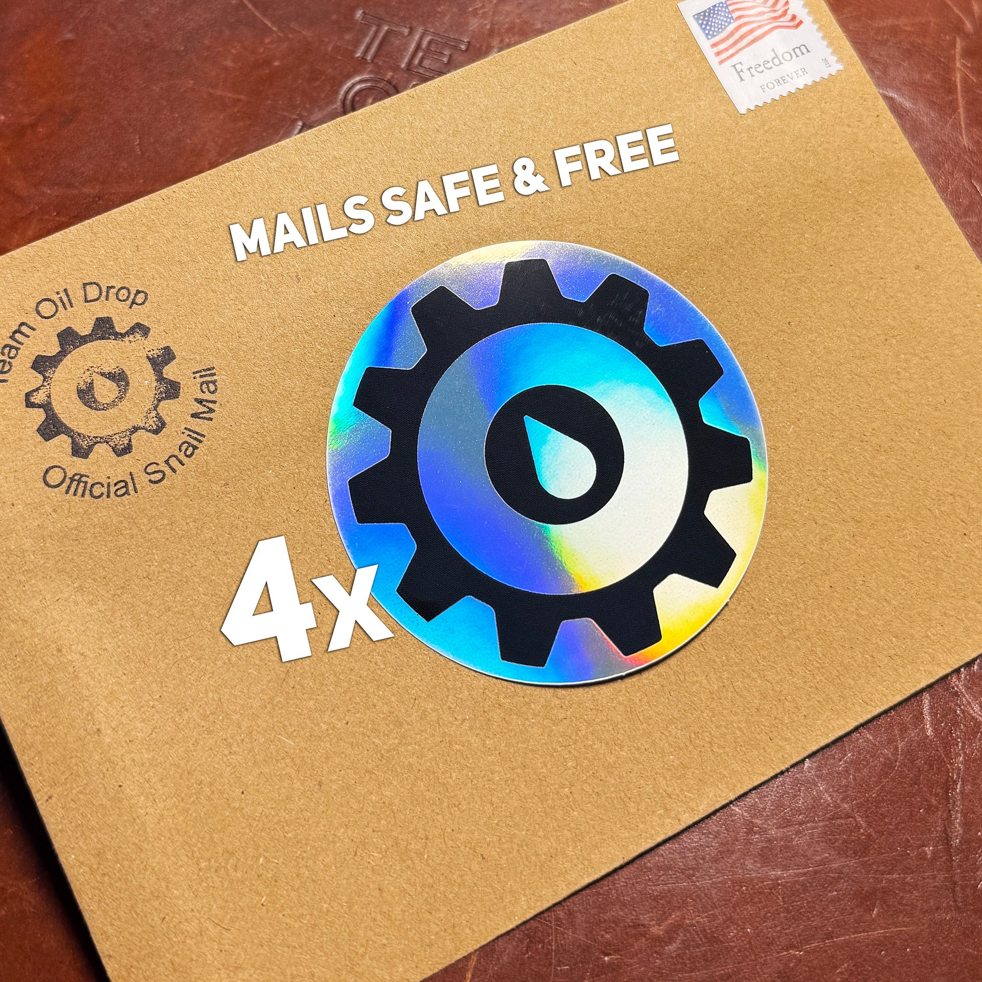 4x Holo Stickers product image (1)