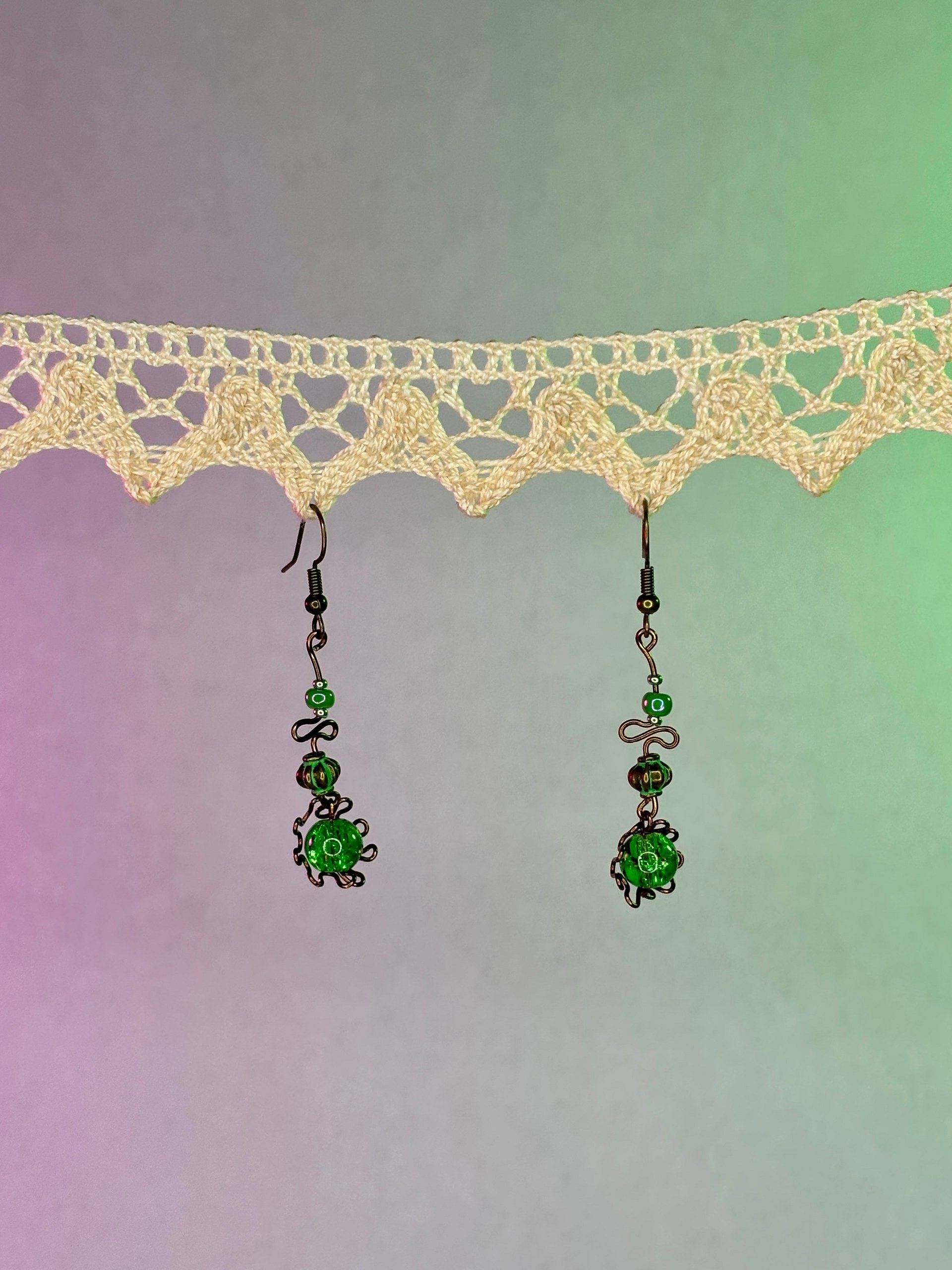 'It's All Green' Earrings product image (1)