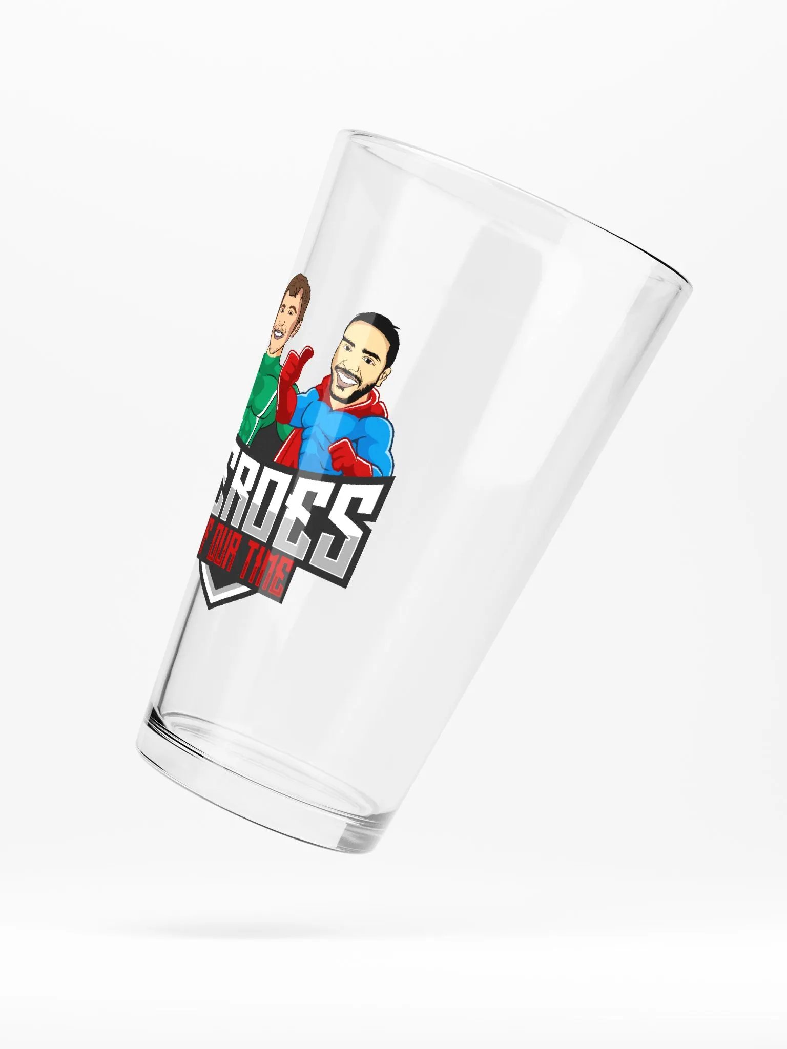 Heroes of our Time Pint Glass product image (5)