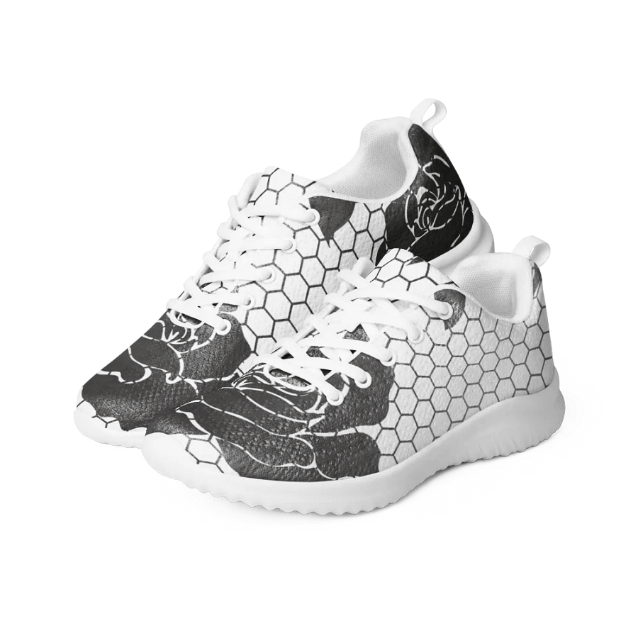 Floral Distortion Women's Athletic Shoes product image (8)