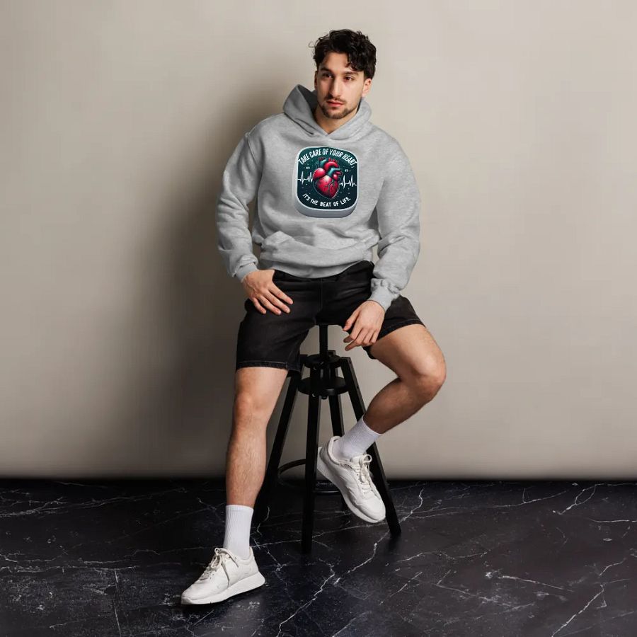 EKG Heartbeat Unisex Hoodie product image (35)