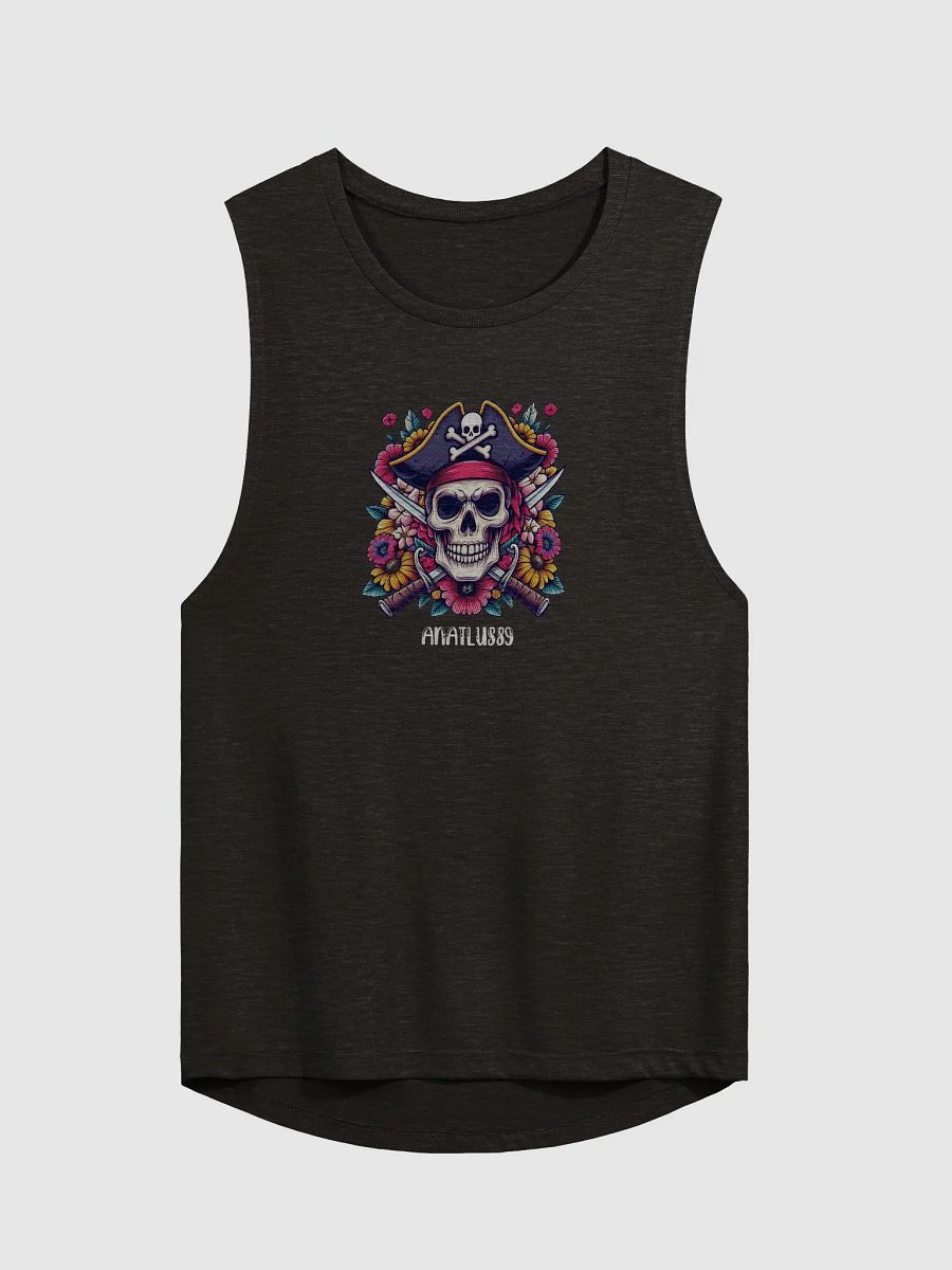 Pirate Queen's Floral Skull Tank product image (2)