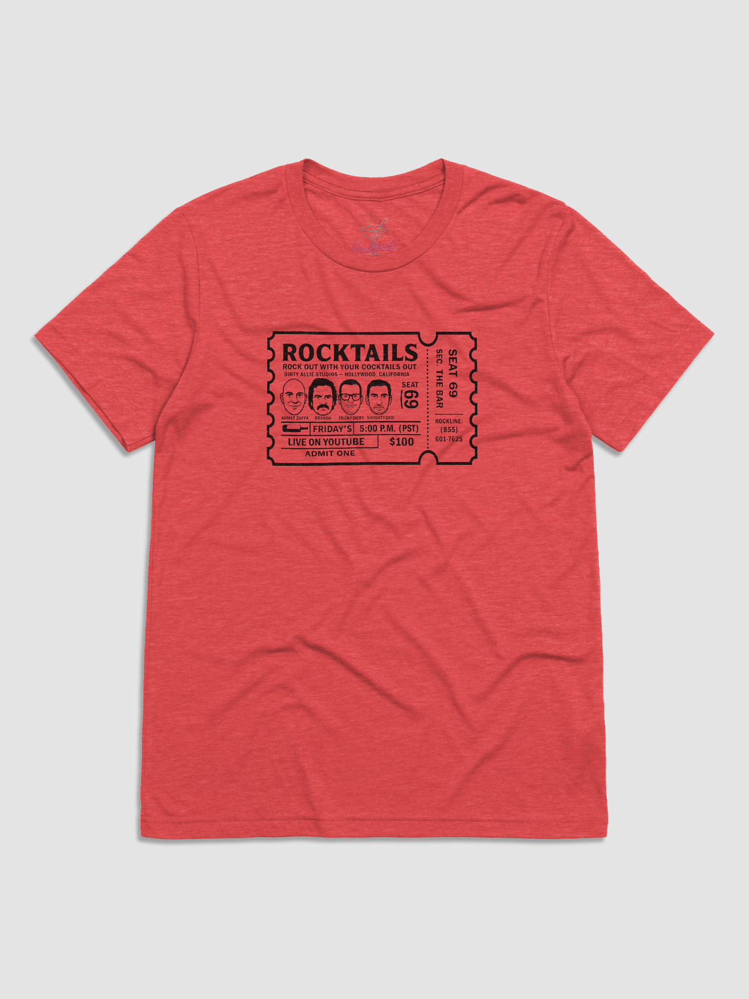 Rocktails Ticket T-Shirt product image (3)